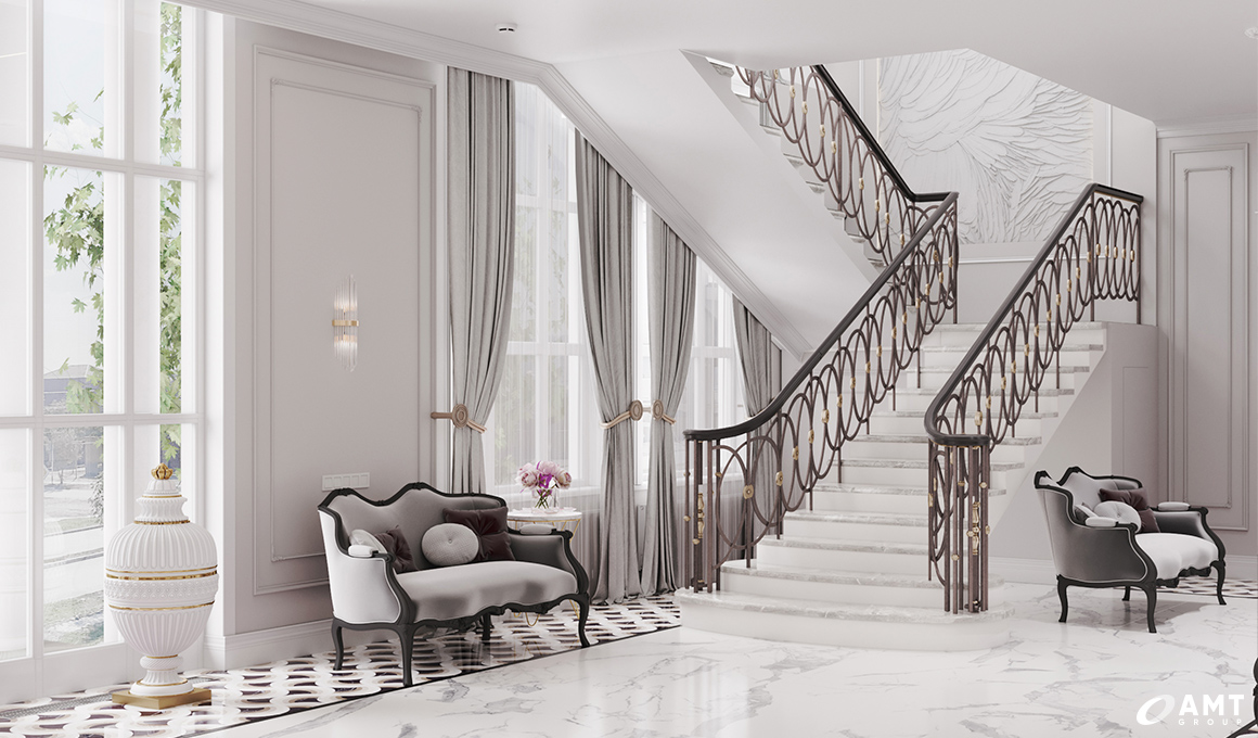 Главный вестибюль дома торжеств Prince Palace