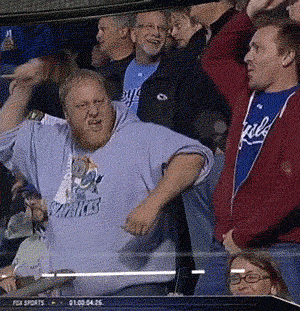 Happy dancing on the match
