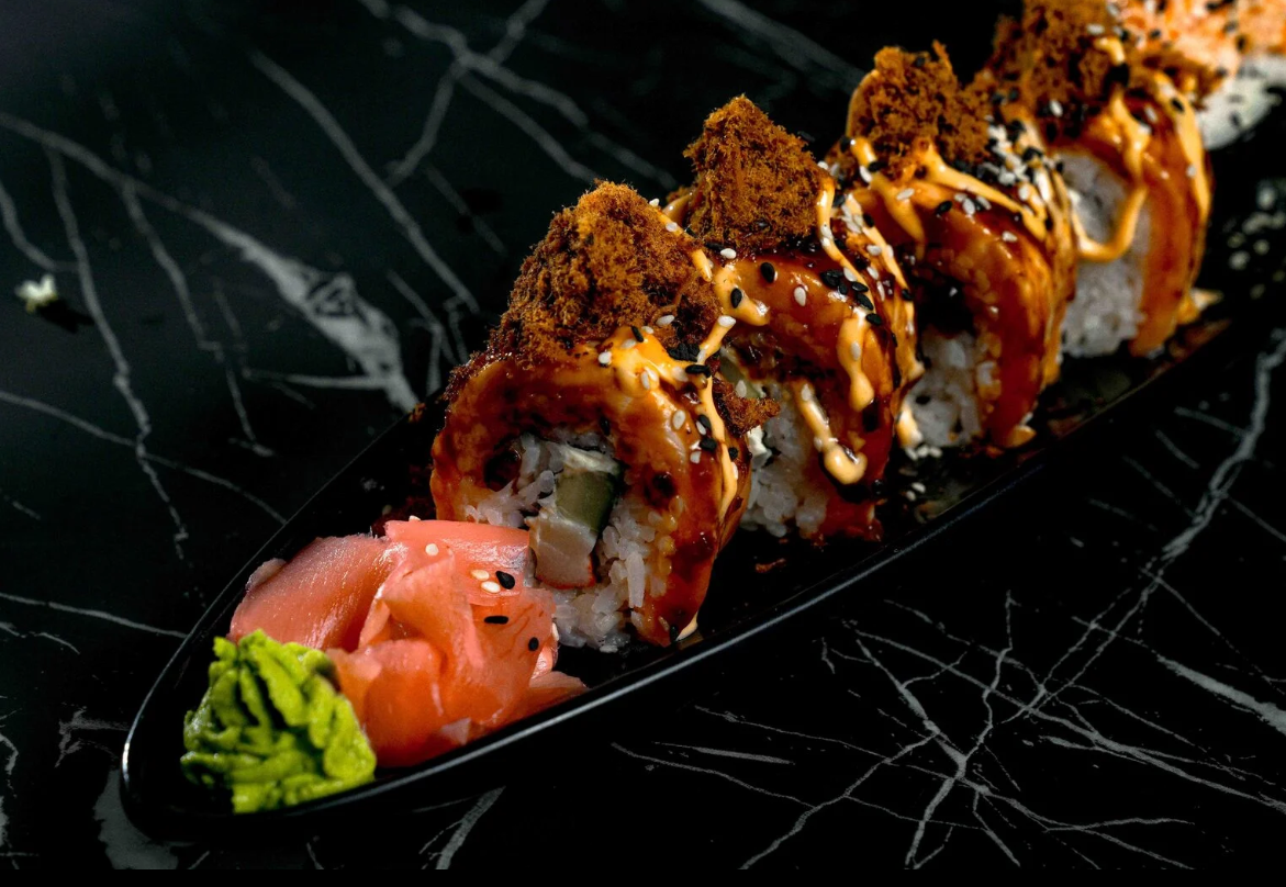 Sushi at eden Uluwatu