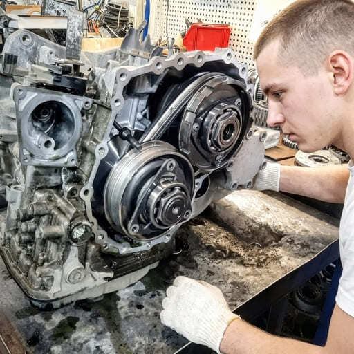 Разборка и дефектовка вариатора Ниссан Теана 