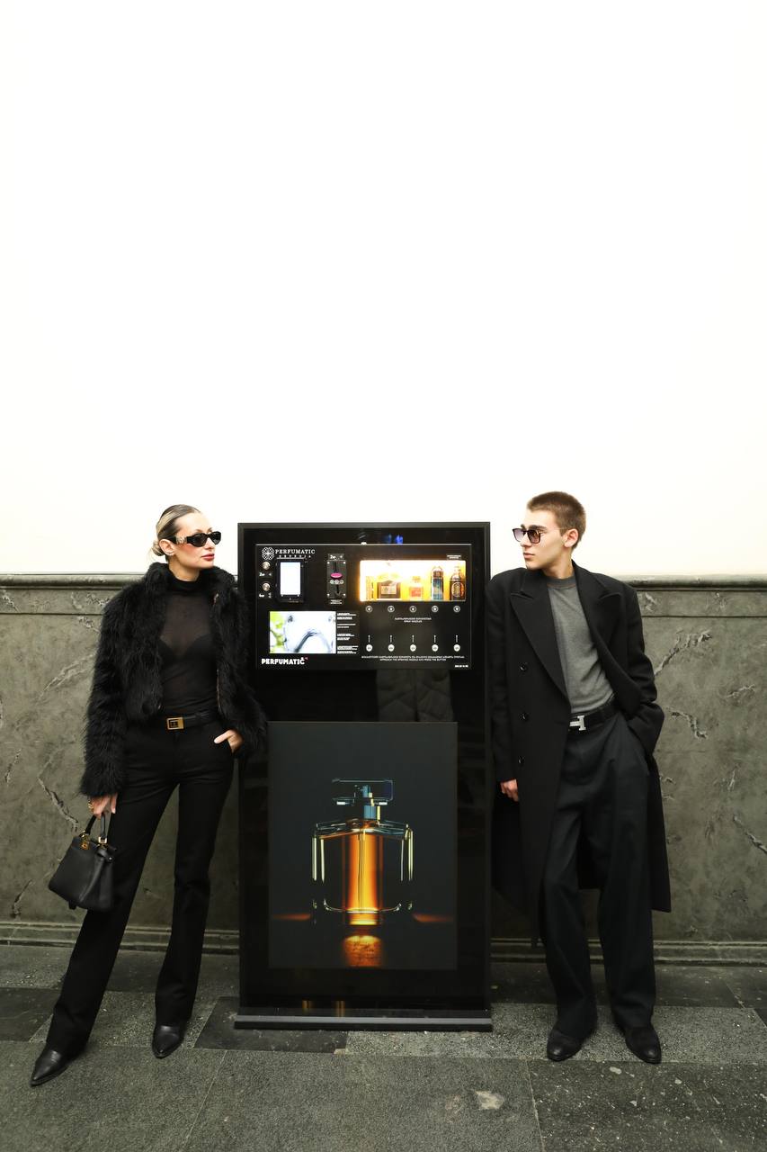 Perfumatic Perfumatic - Парфюмерный Вендинговый Аппарат в России.