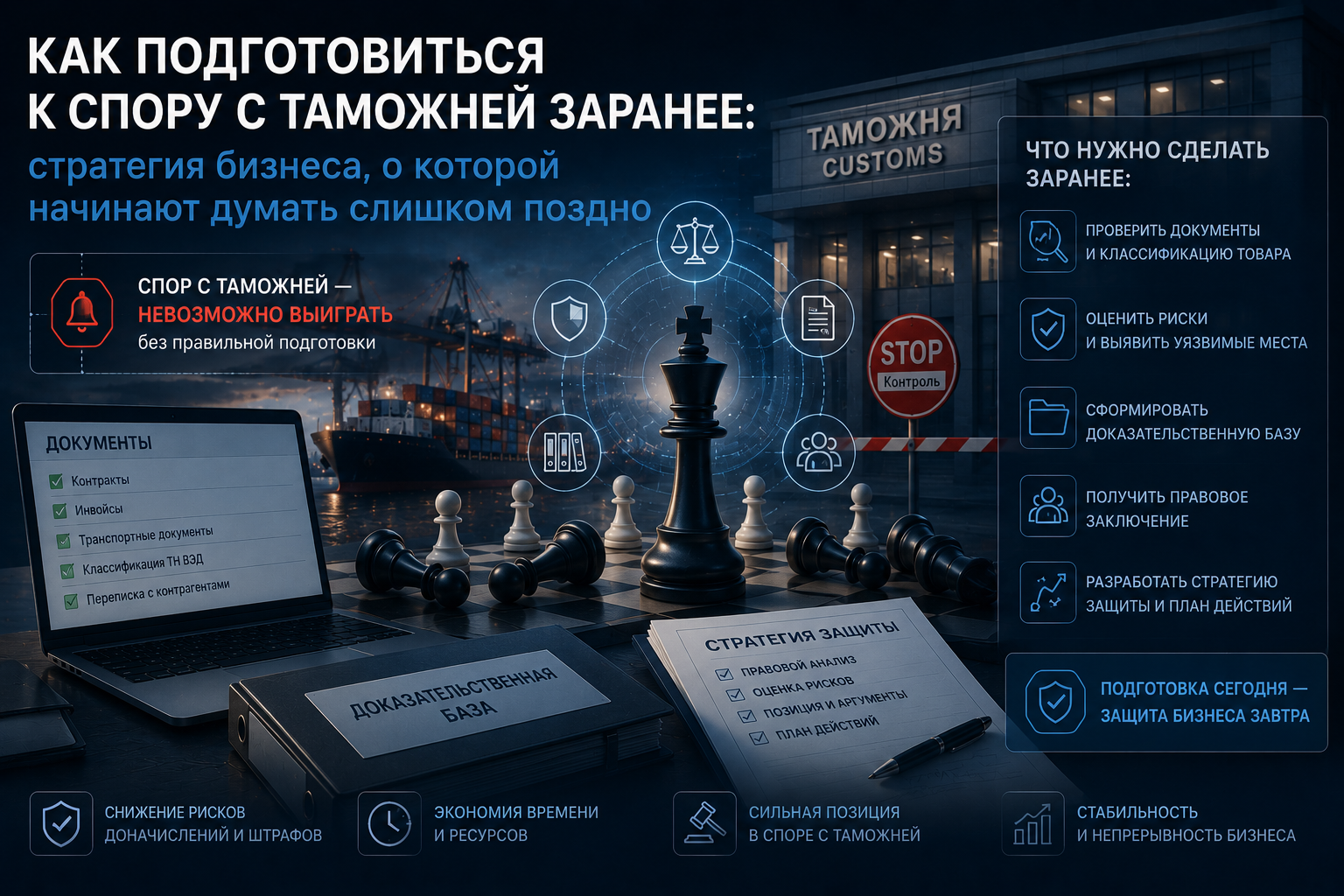 "Как подготовиться к спору с таможней"