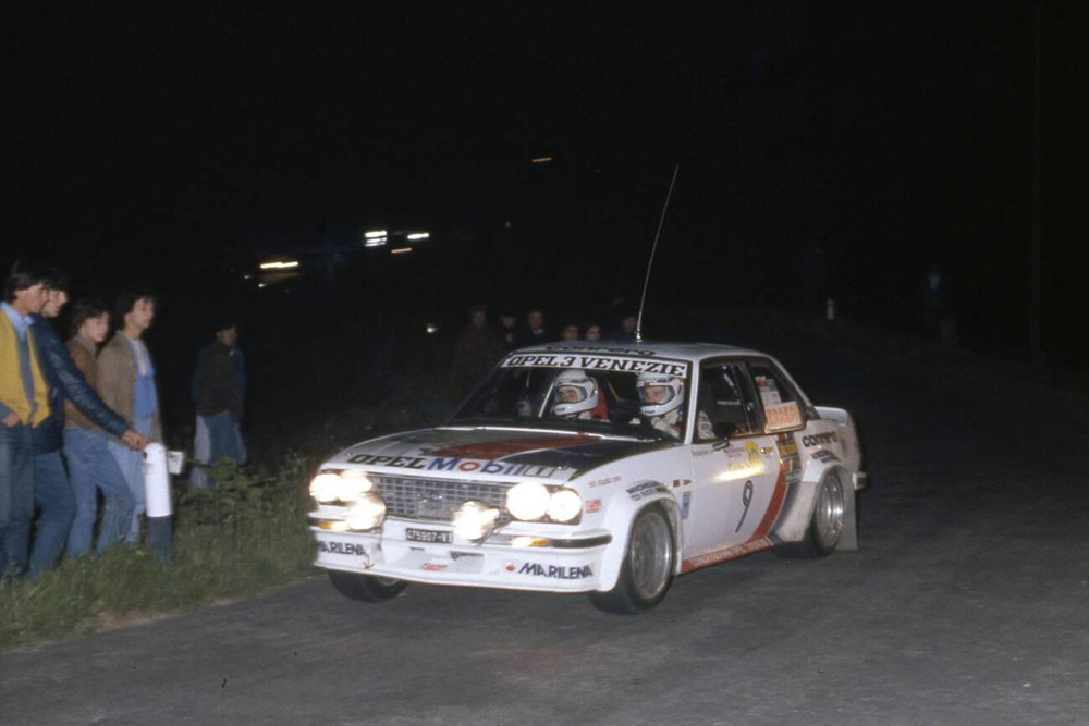 Мики Бьязьон и Тициано Сивьеро, Opel Ascona 400 (VI 475907), Rally della Lana – Trofeo Lana Gatto 1981