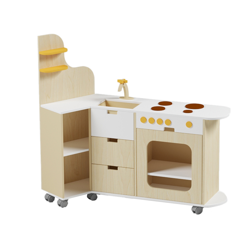 Кухня мобильная двусторонняя для детского сада