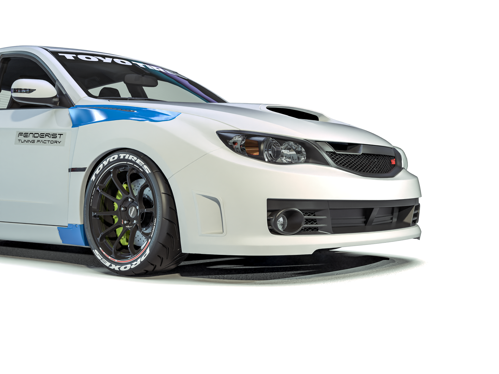 Fenderist обвес subaru