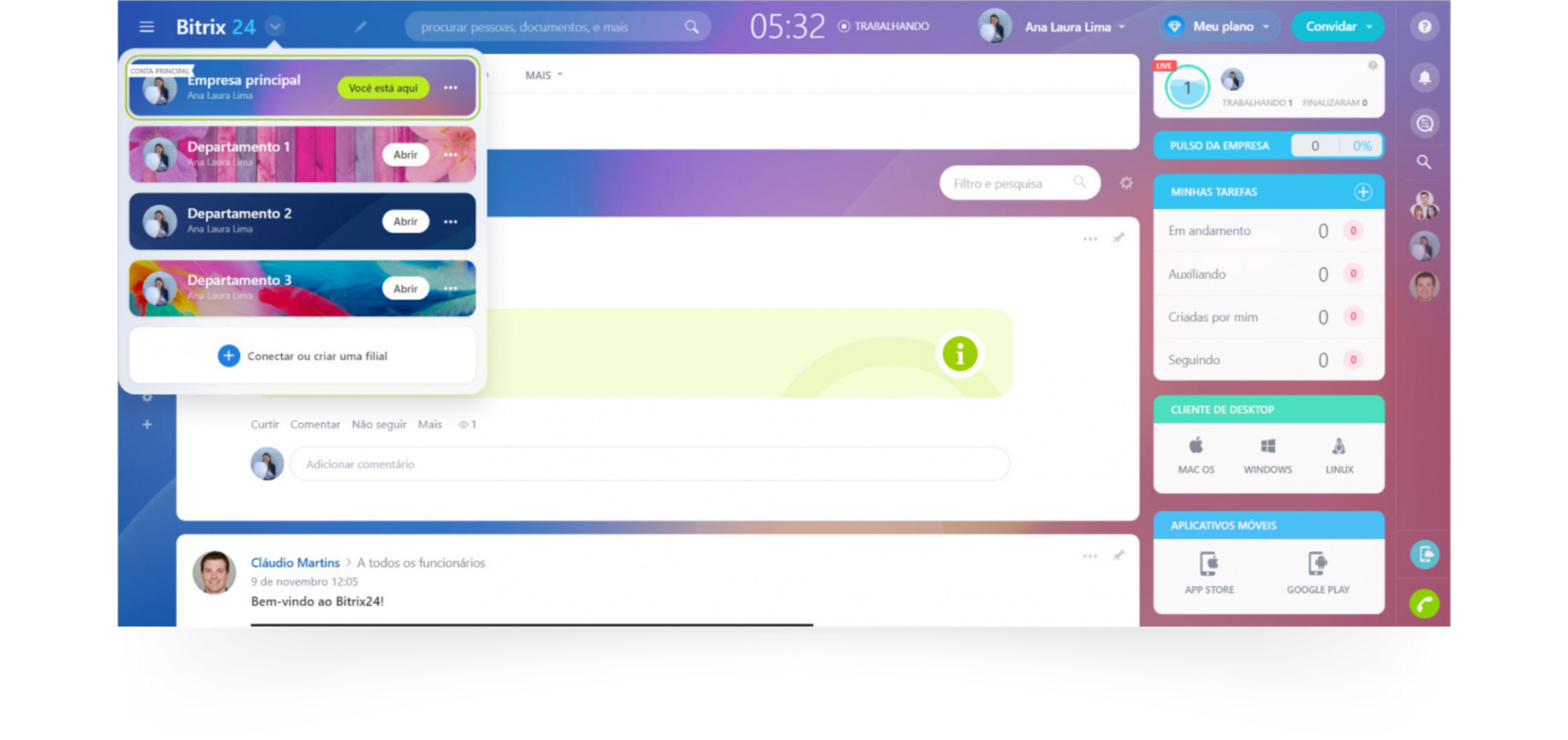 Rede de Filiais Bitrix24: Otimize Seu Fluxo Produtivo