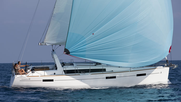 Тест-драйв парусной яхты Beneteau Oceanis 41