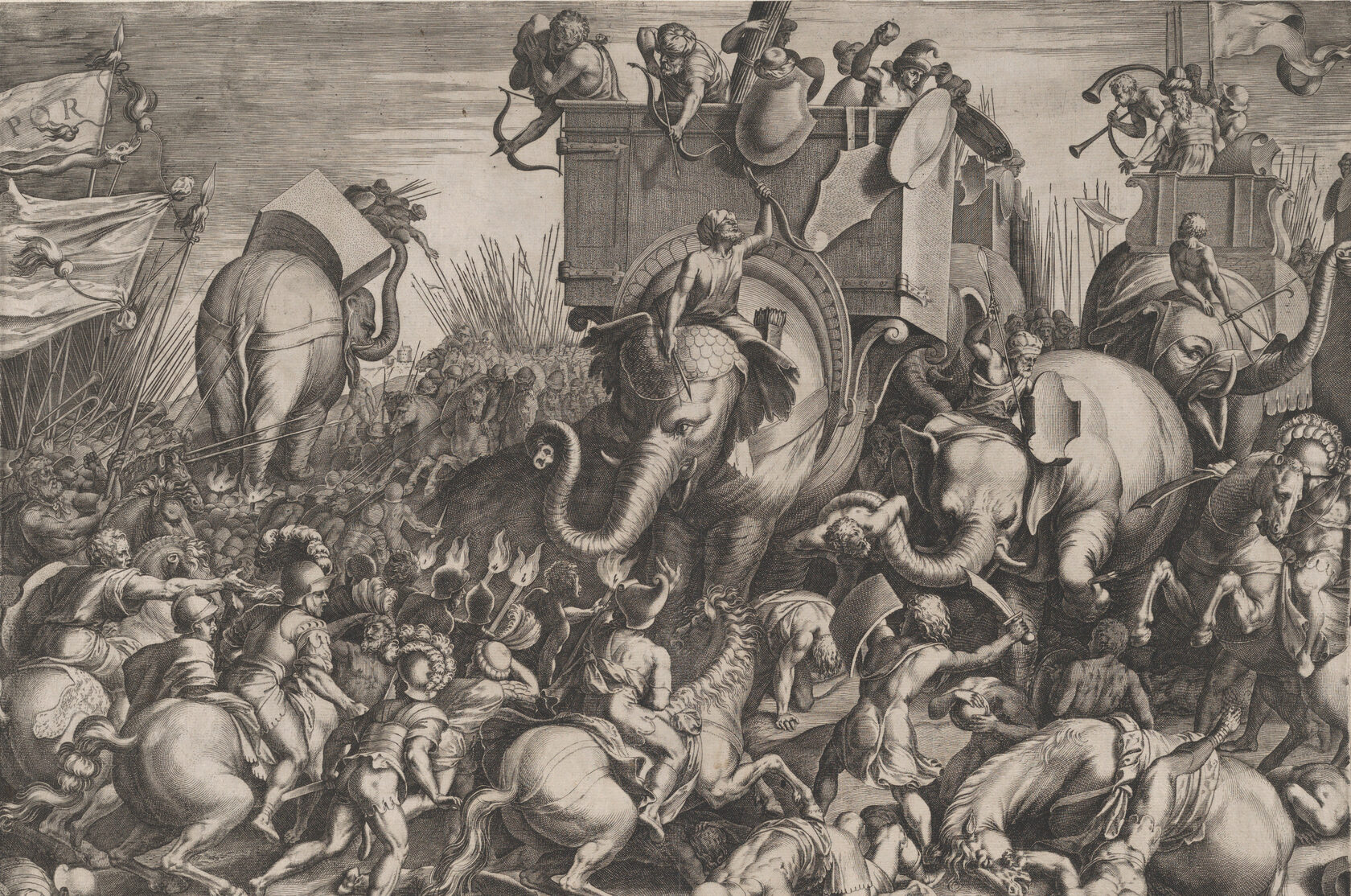  «Битва при Заме», К. Корт. 1567 г.