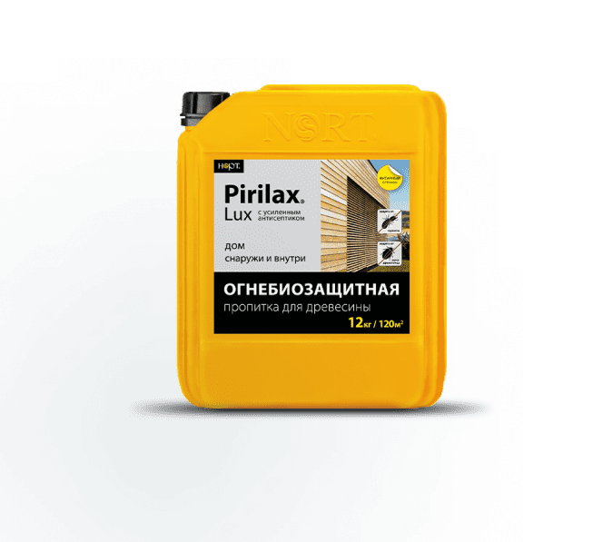 Огнебиозащитная пропитка для древесины Lux