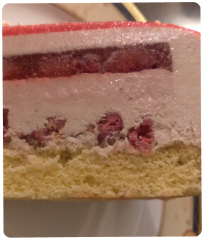 Фото разреза торта