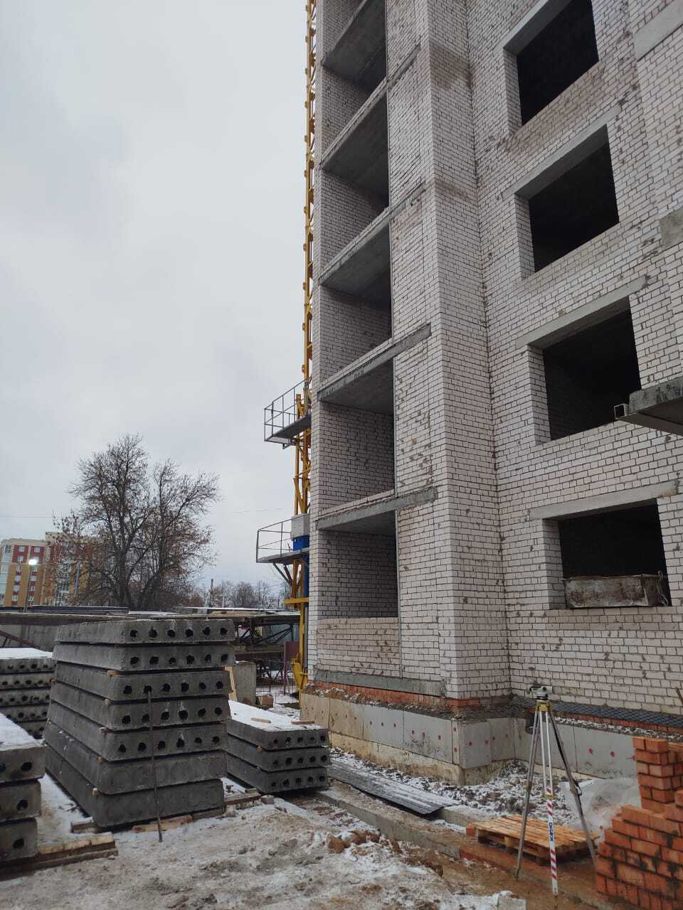 Ход строительства