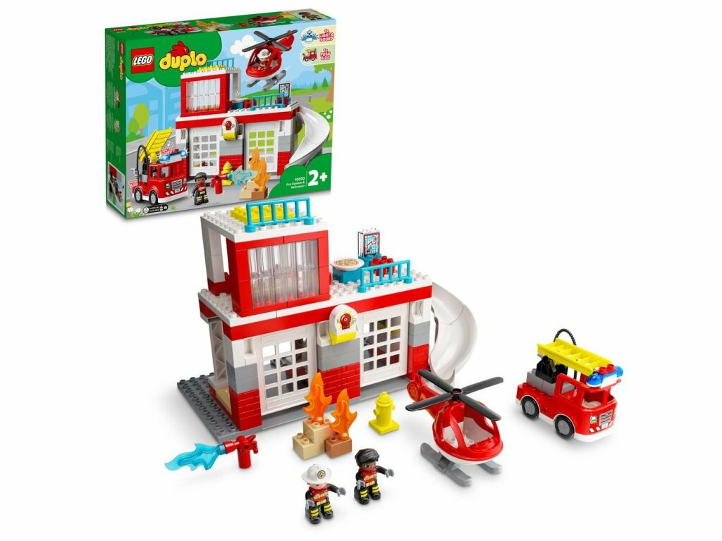 LEGO® DUPLO® 10970 Hasičská stanice a vrtulník