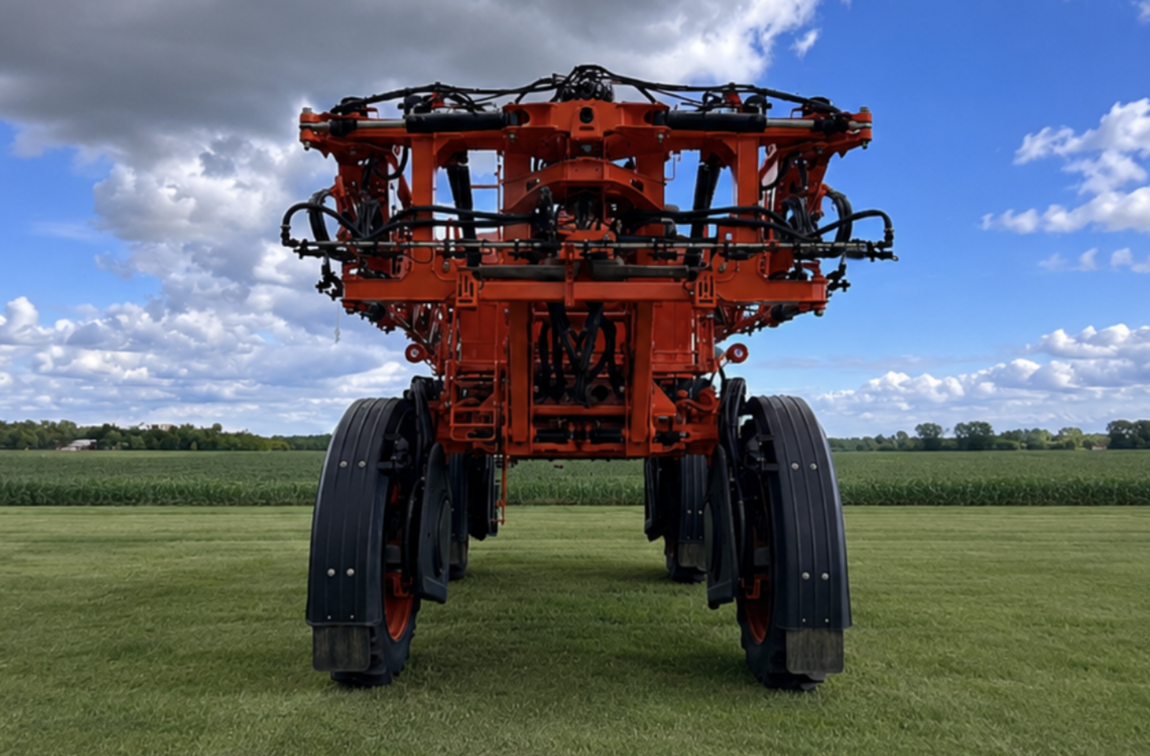 Гидравлическая регулировка колеи JACTO UNIPORT 4530