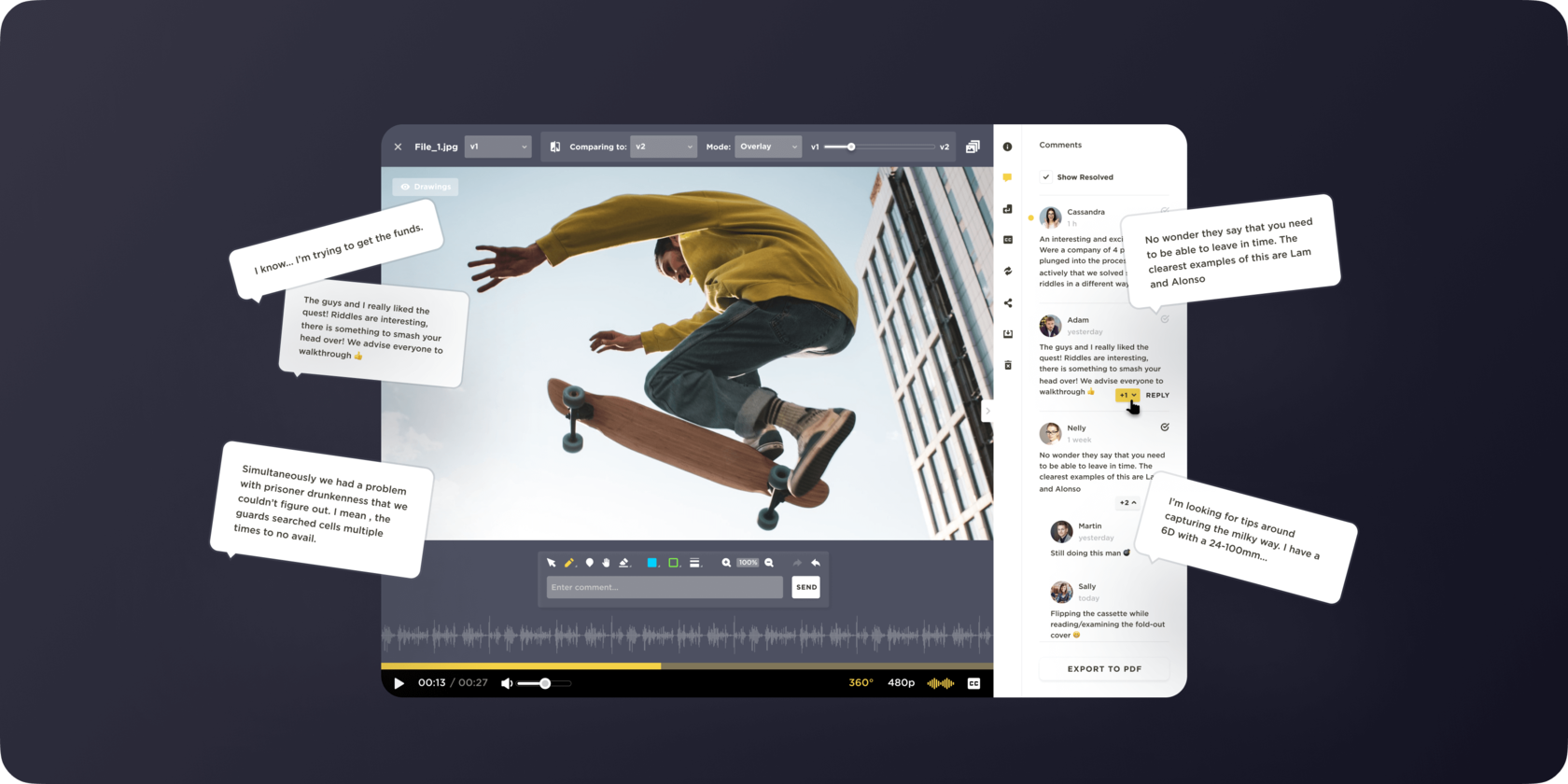 режим совместного редактирования видео