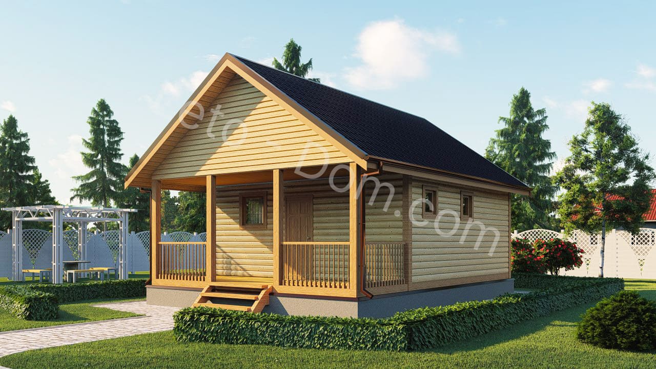 дом из бруса