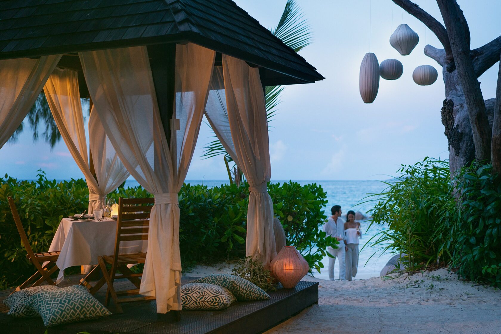 Панорама Raffles Seychelles