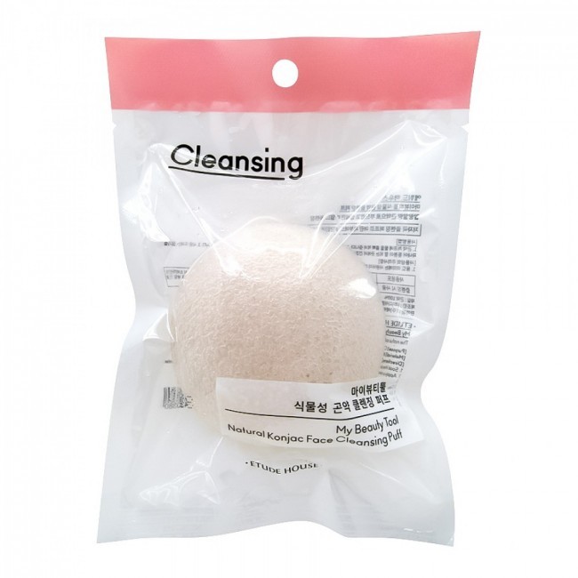 

Etude House Beauty Tool Natural Konjac Face Cleansing Puff, ETH005