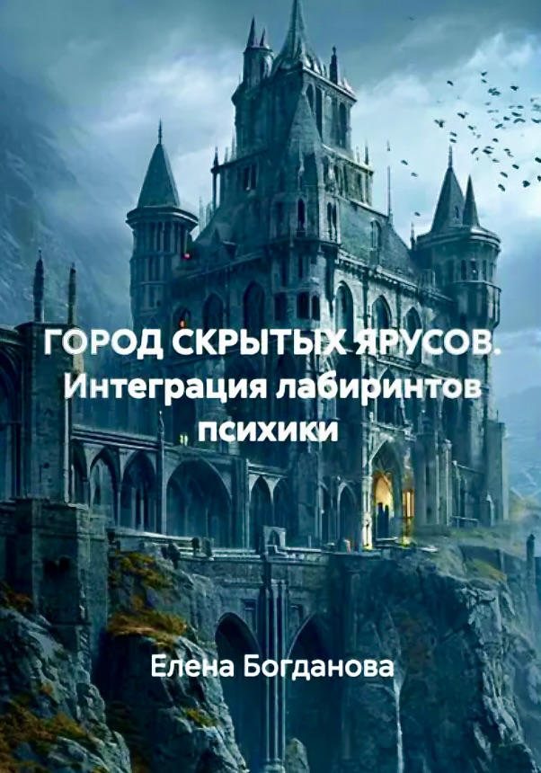 Обложка книги Елены Богдановой Город скрытых ярусов
