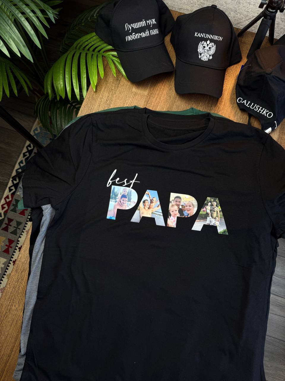Best PAPA футболка и кепки
