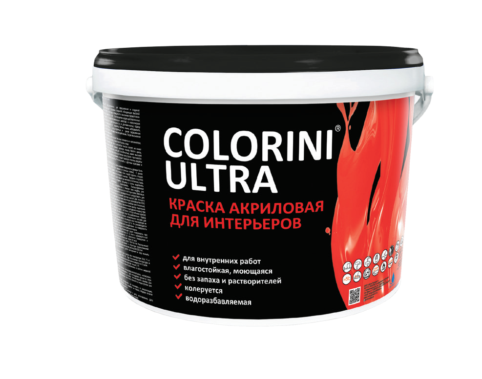 Colorini Краска COLORINI ULTRA для интерьеров