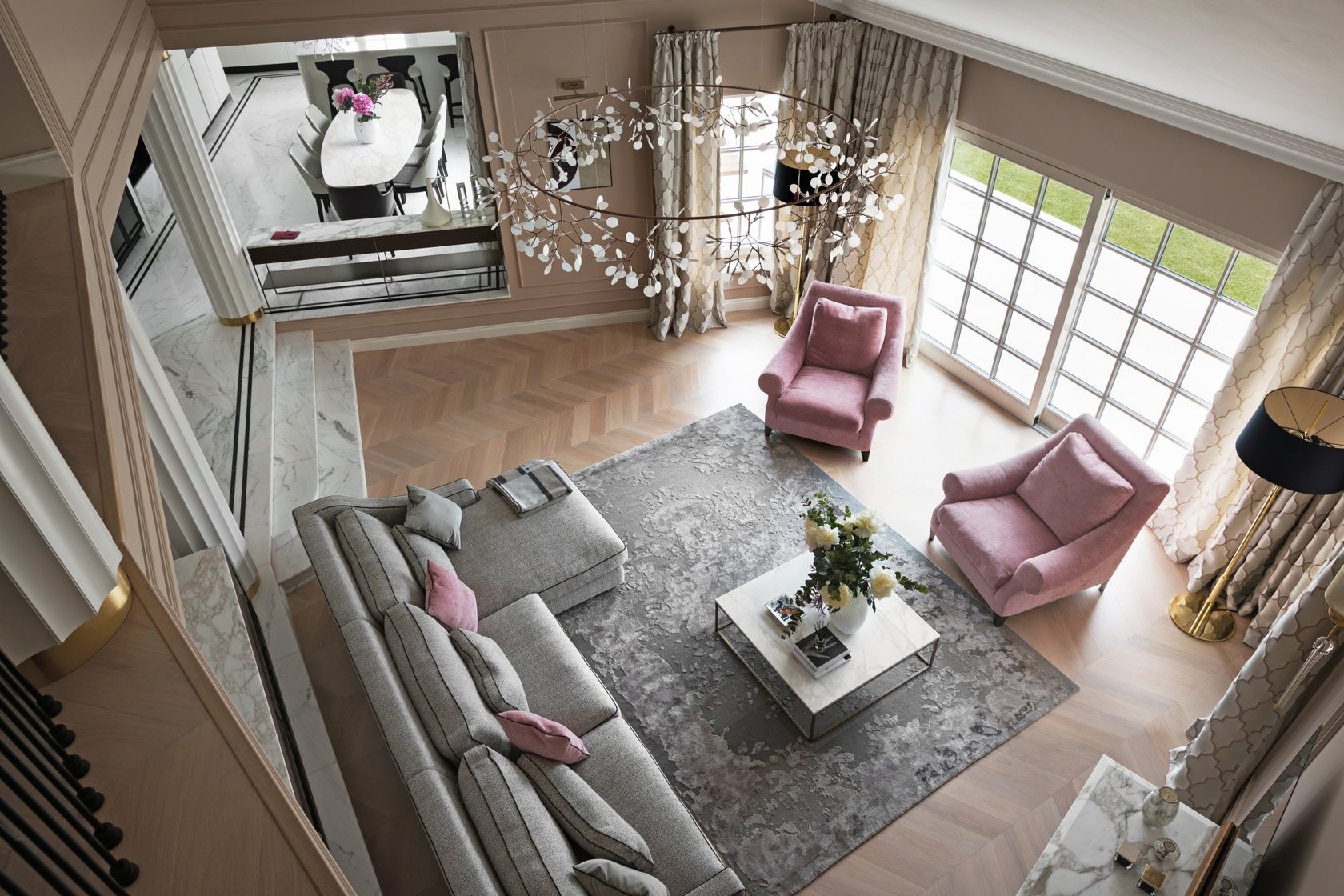 Проект: Private Residence at Roquebrune-Cap-Martin<br />Компанія: Bolshakova Interiors