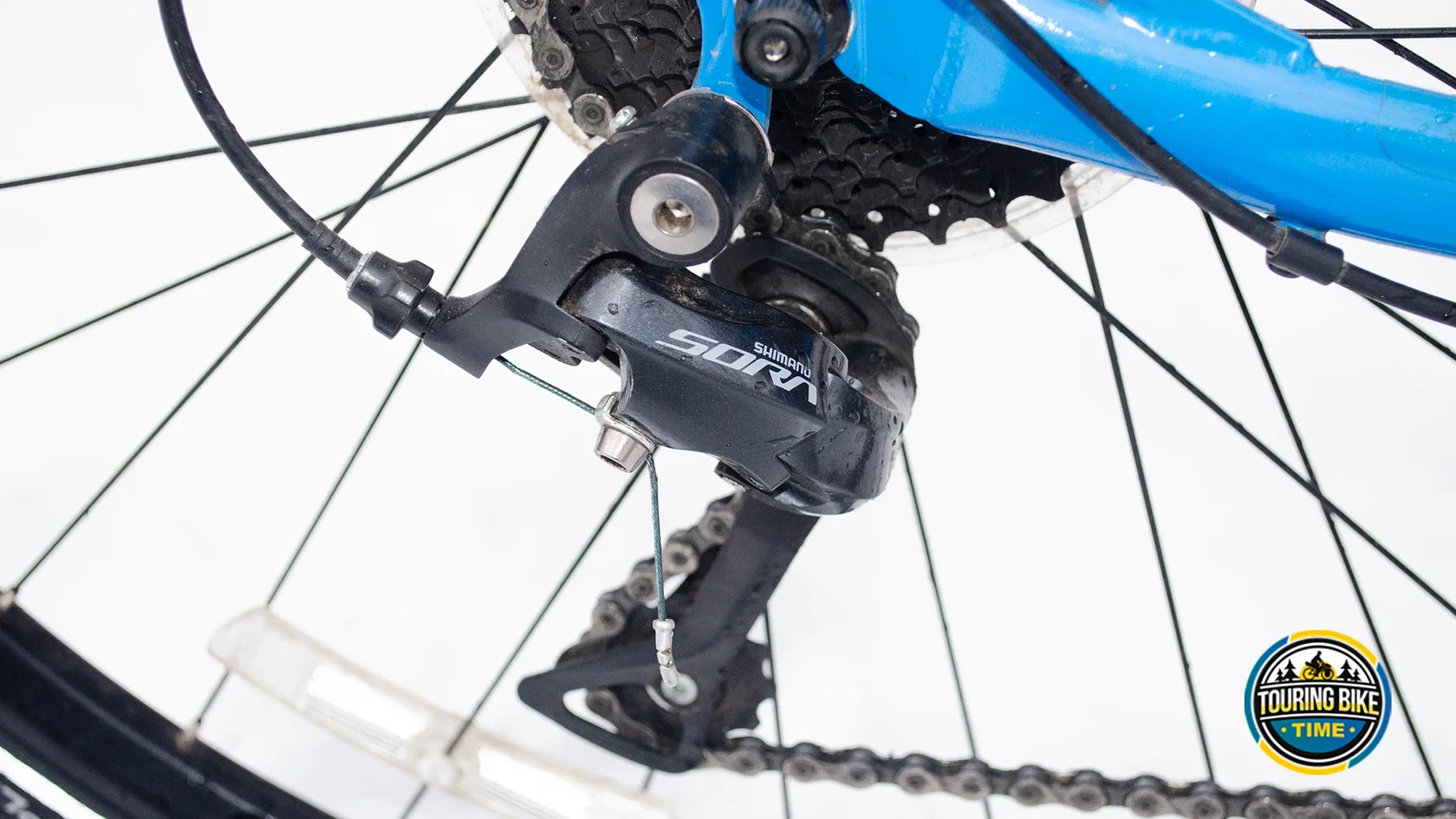 Задний переключатель Shimano Sora на 9 скоростей RD-R3000-GS