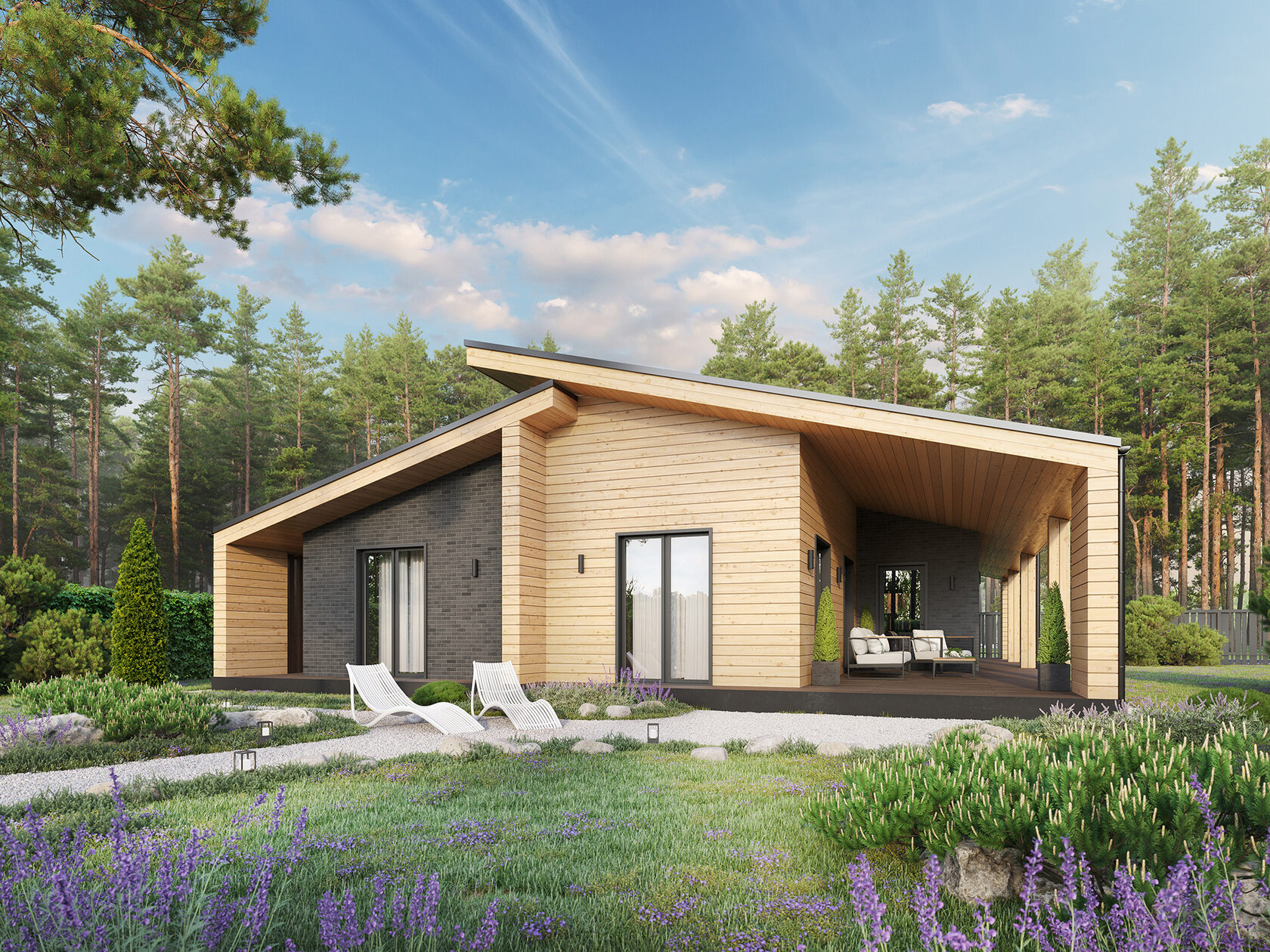 Загородный дом Onnellinen - поселок Muolaa