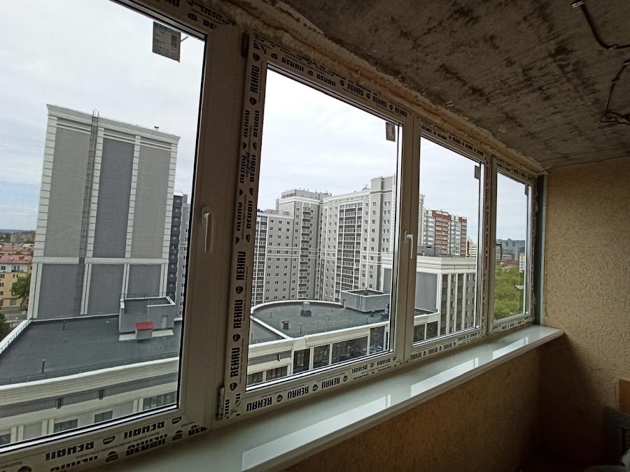 Остекление лоджии ПВХ, Самара, ул. Буянова, 51 — фото 2