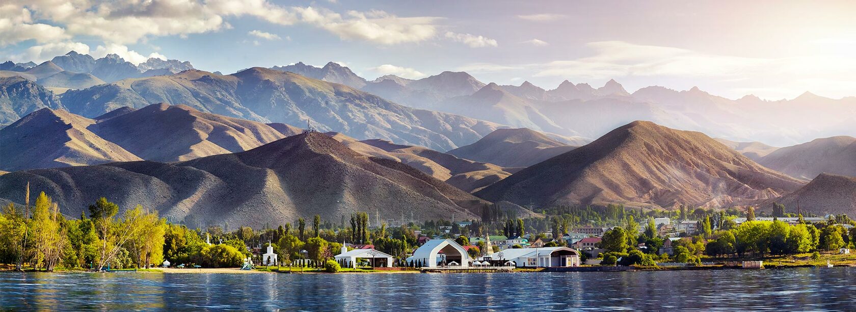 Бишкек вид на горы