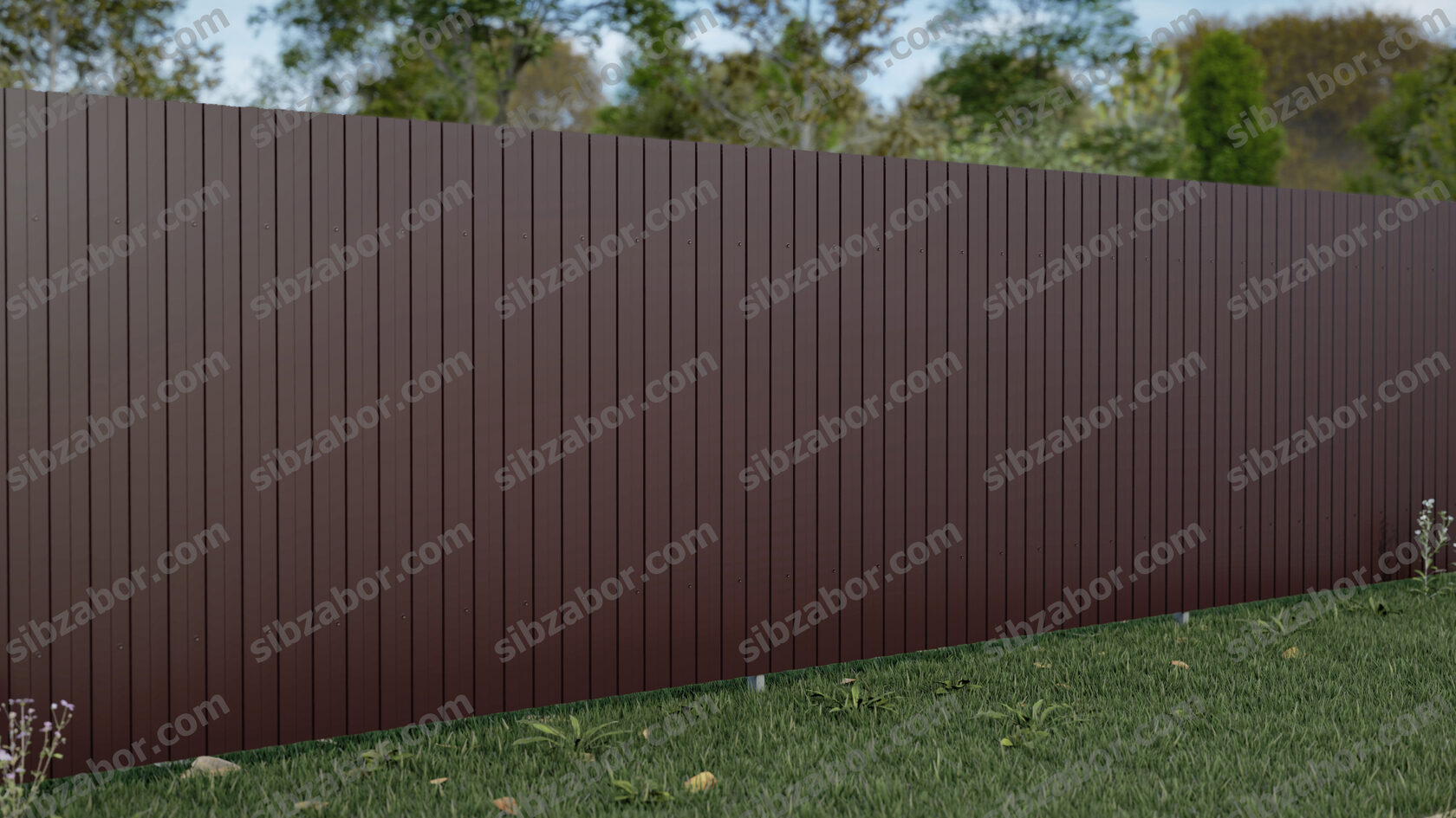 Заборы в Новосибирске с установкой | Купить забор для дачи | Сибирские ...