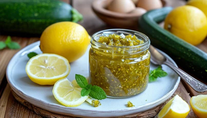 Простой рецепт варенья из кабачков с лимоном и яблоками