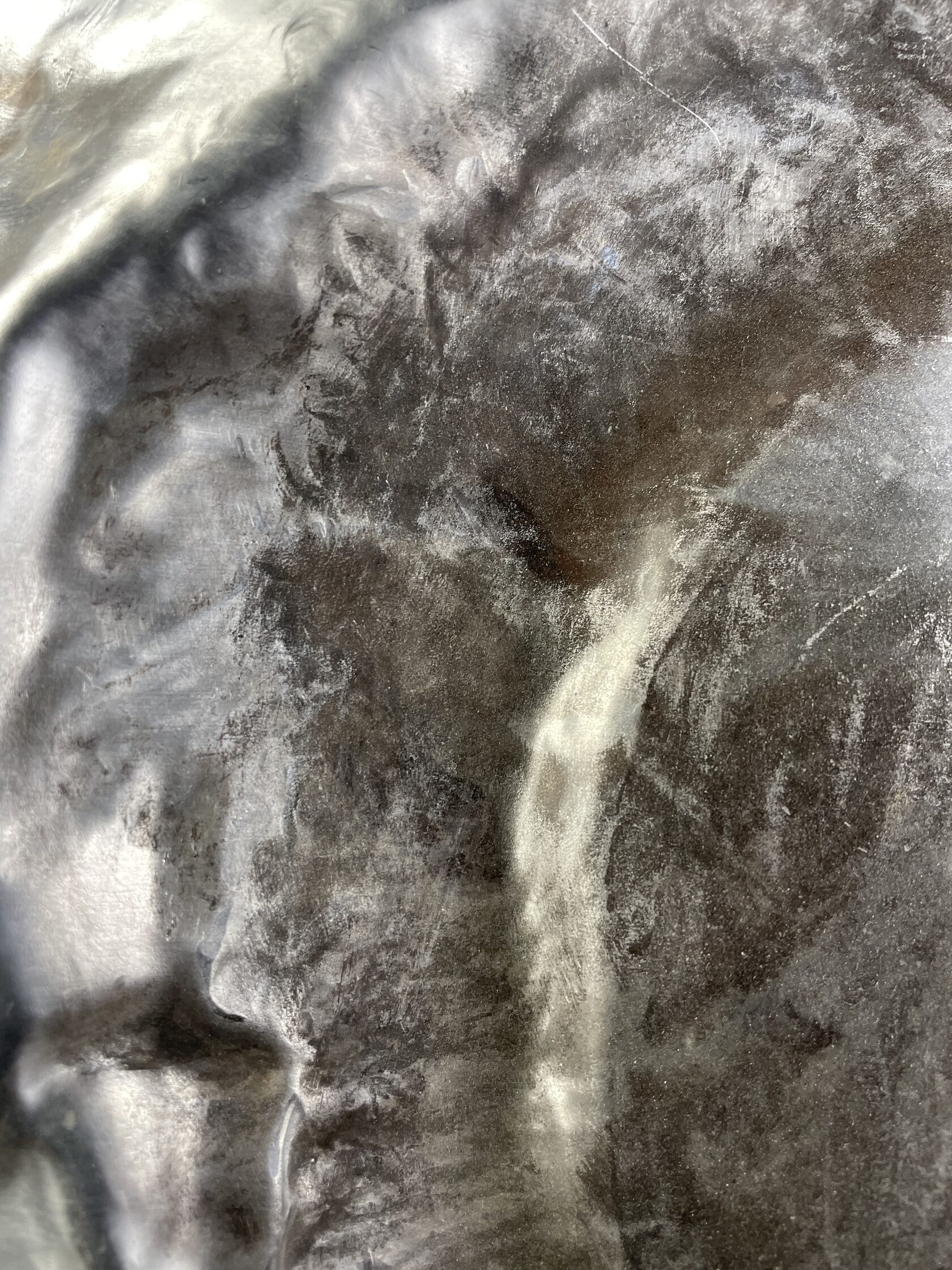 Formed aluminum with patina