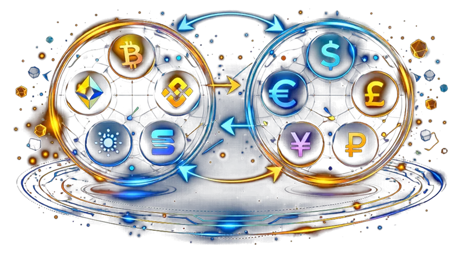 Сервис для быстрого обмена криптовалют без сложных торговых интерфейсов