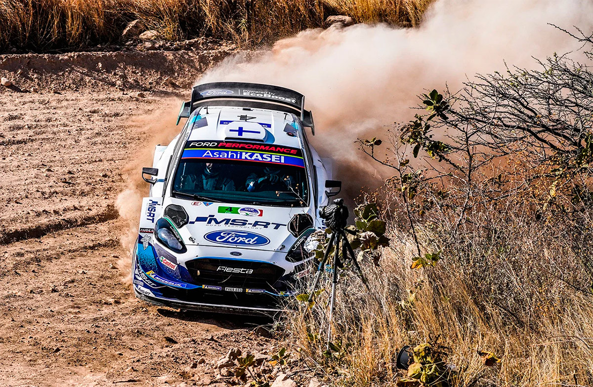 Эсапекка Лаппи и Янне Ферм, Ford Fiesta WRC, ралли Мексика 2020