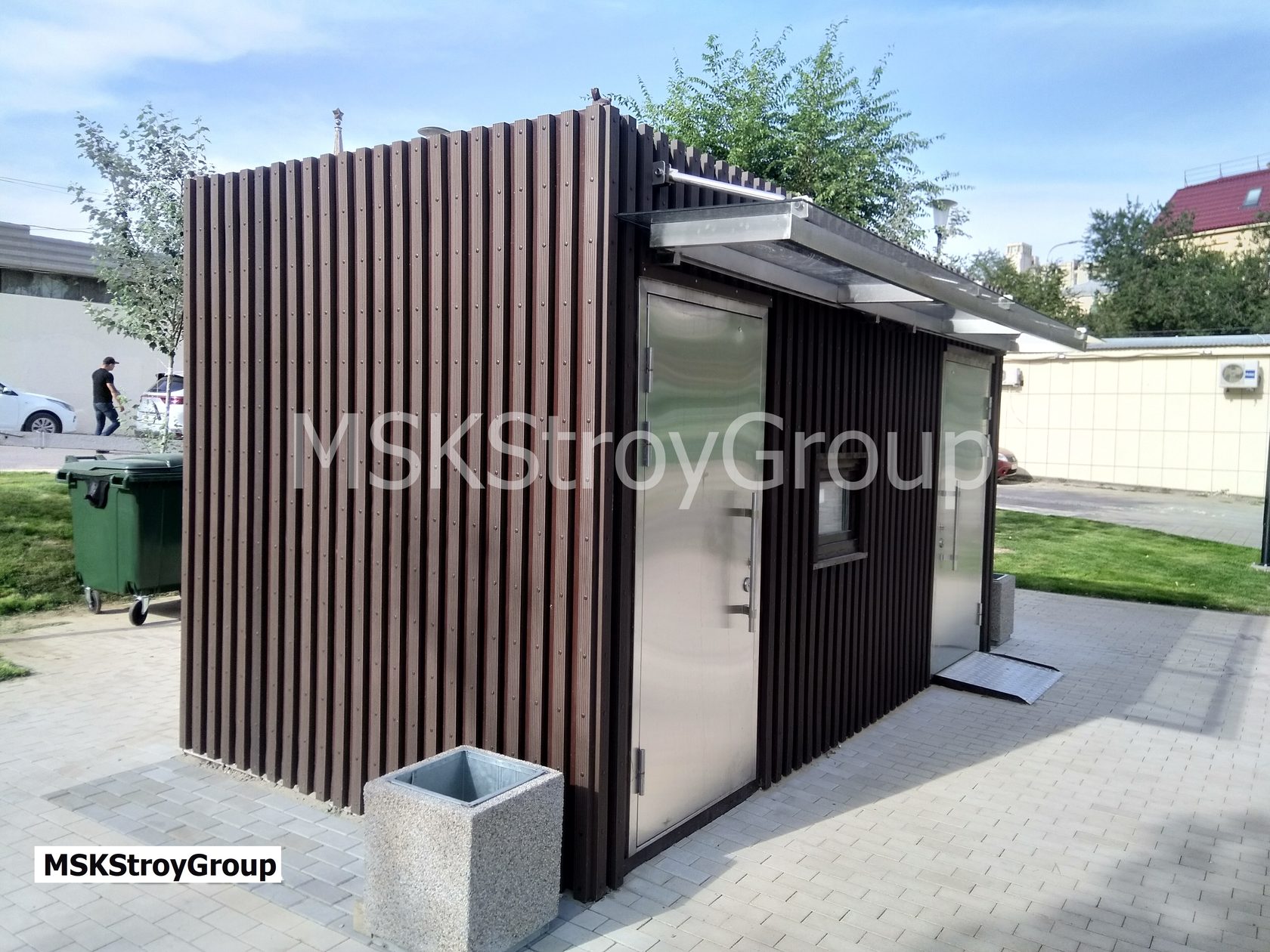 Гулькевичах жилой модуль сауна