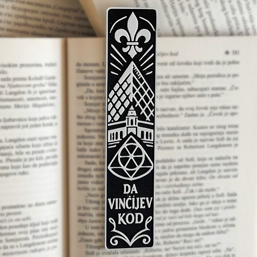 Bookmarker sa simbolima i svetom geometrijom – obeleživač za knjige iz kolekcije Tajne civilizacije