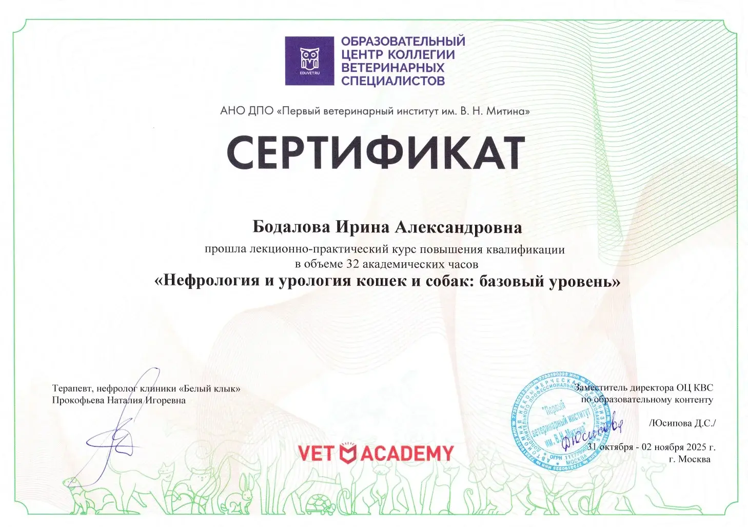 Сертификат 3 Бодалова И.А.