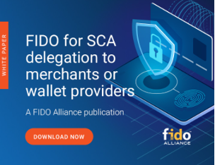 FIDO for SCA delegation