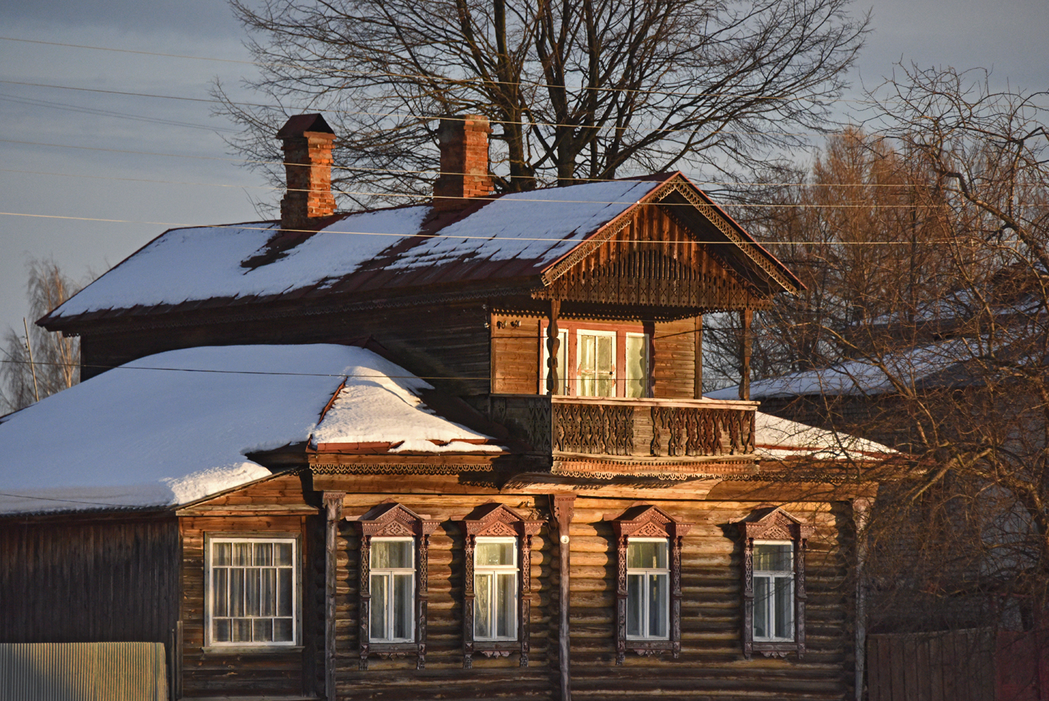 Фото части дома