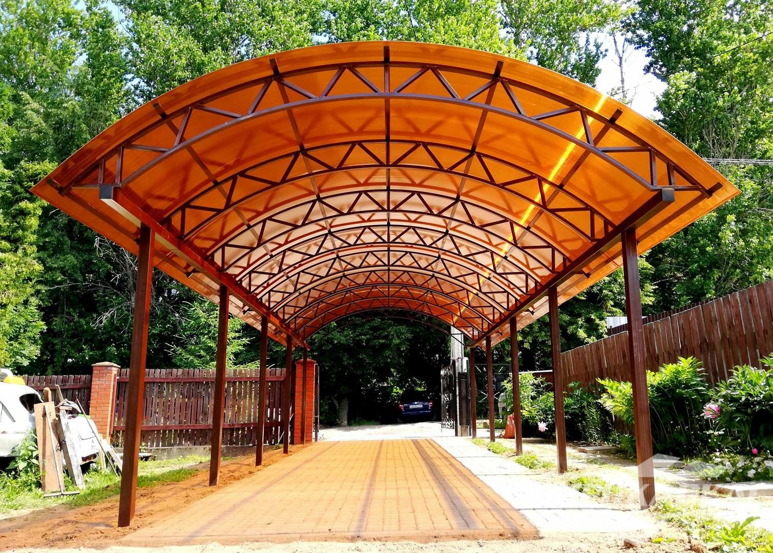 Навесы под ключ