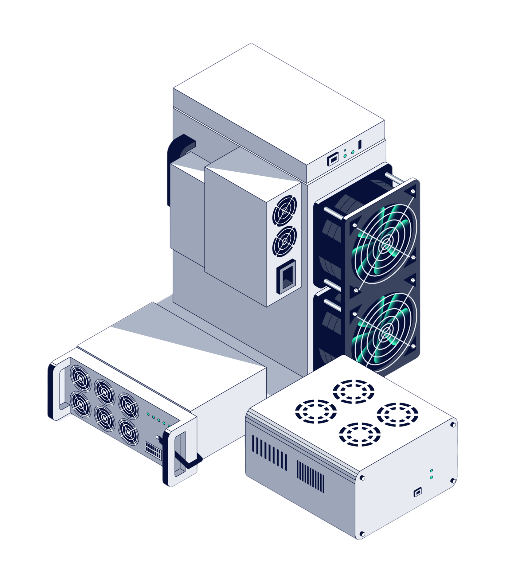 Серверный блок