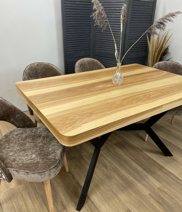 Прямоугольные раздвижные обеденные столы Напилили