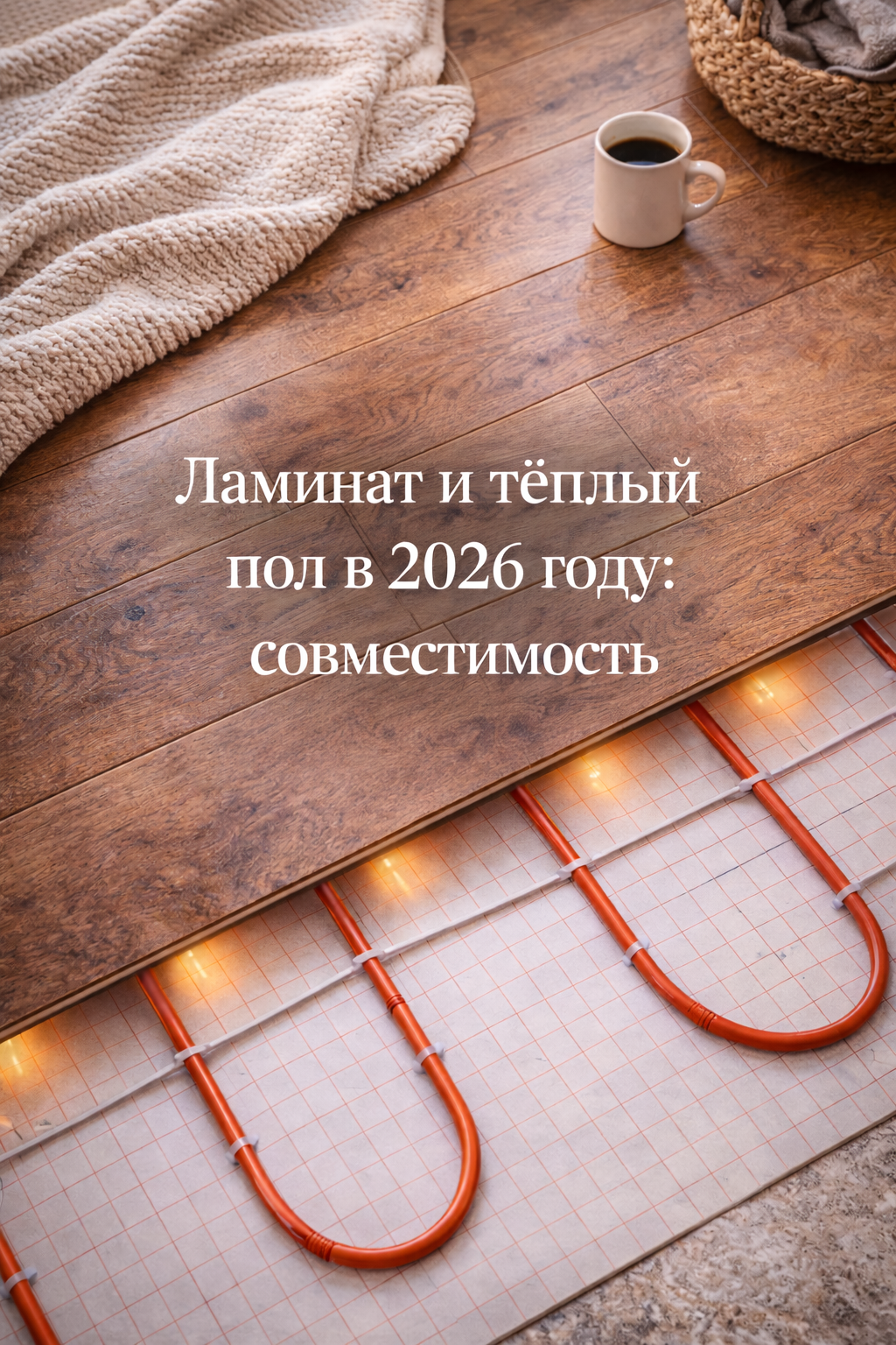 Ламинат на тёплом полу в современном интерьере, правильная совместимость и температурный режим, подбор в Санкт-Петербурге и ЛО, доставка по России — Parket Brothers