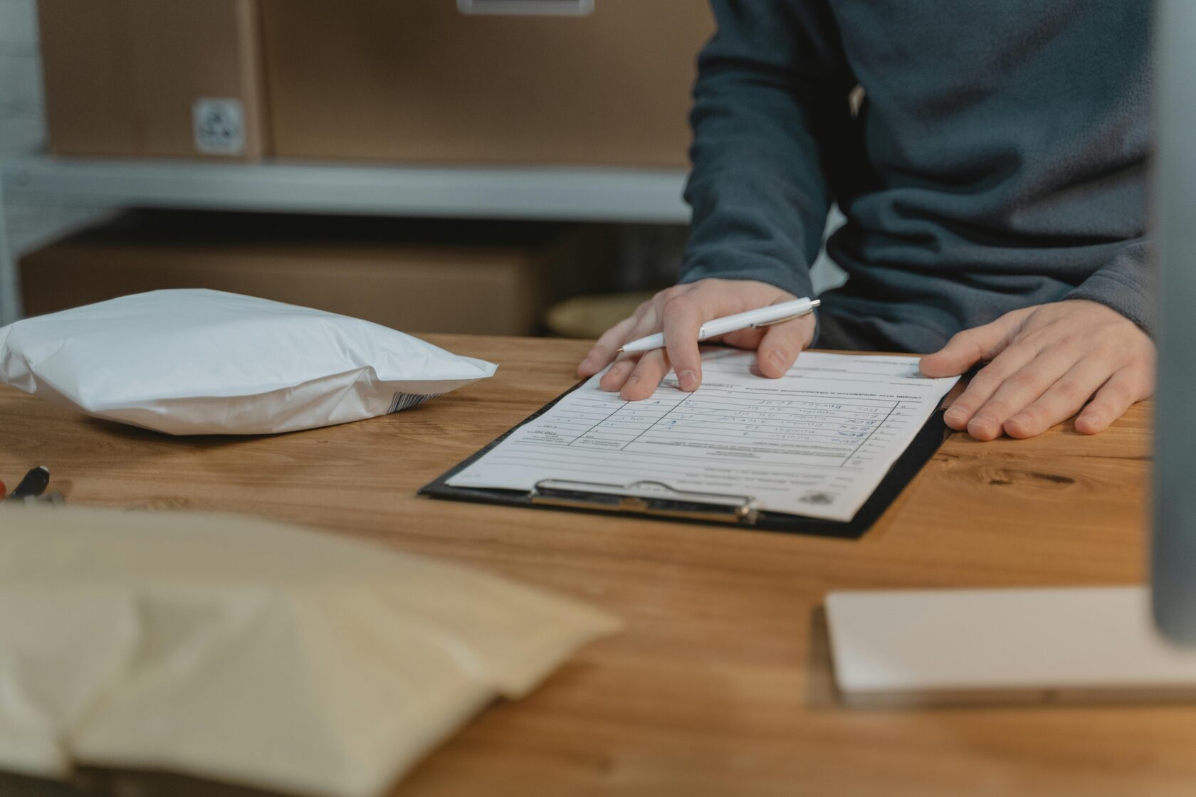 USCIS Form I-130 and I-485 application paperwork