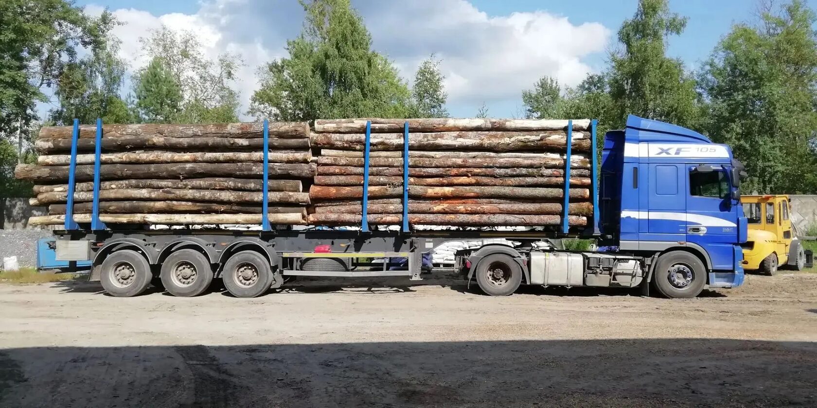 Доставка сырья на площадку