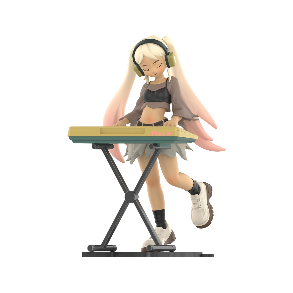 Pop Mart Peach Riot Ruse Up Poppy Electric Funk