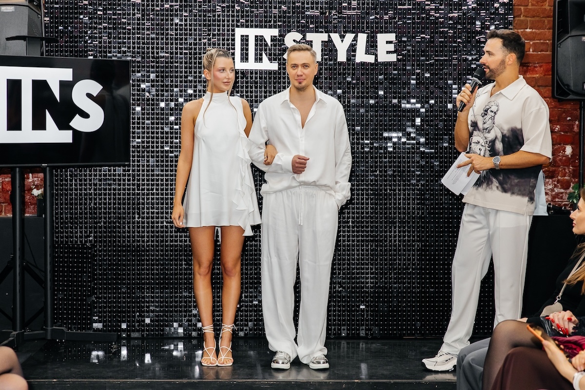 Максим Завидия и показ коллекции OVVIO «Белый ангел» в Instyle Zone, 14 мая 2026
