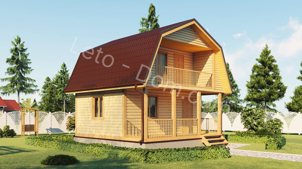 дом из бруса