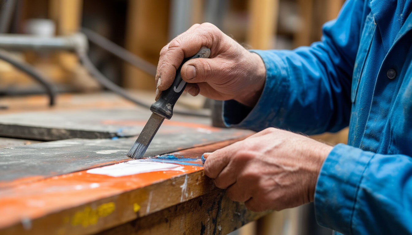 Контроль адгезии лакокрасочного покрытия