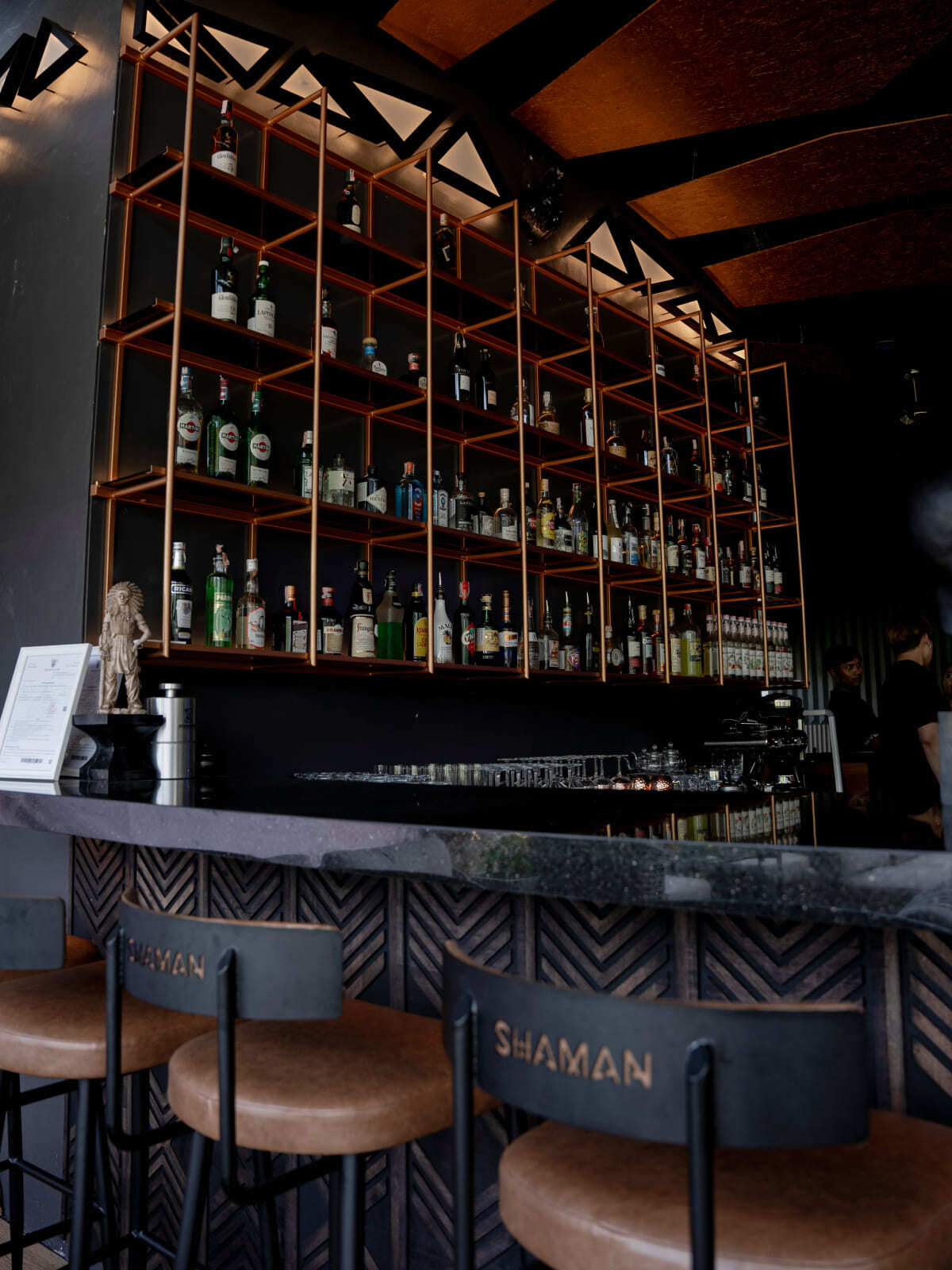 SHAMAN Lounge Cafe Bar брендинг: позиционирование бренда, айдентика, печатная продукция